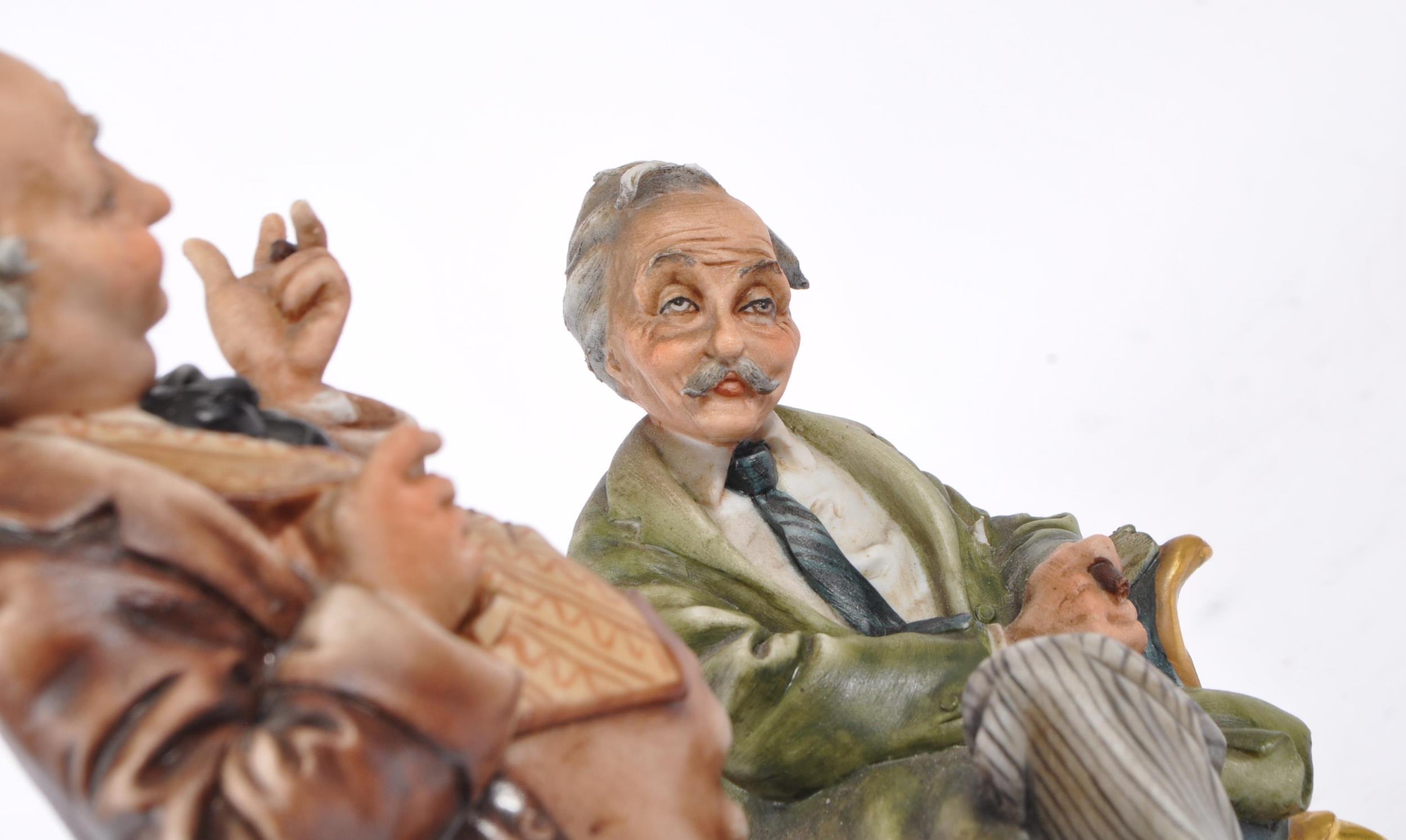 20TH CENTURY CAPODIMONTE TYCHE BRUNO FIGURINE - Image 3 of 5