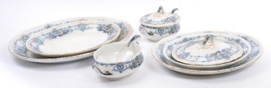 COLLECTION OF EARLY 20TH CENTURY BRISTOL POUTNEY CHINA