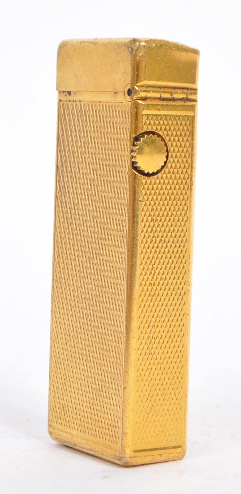 20TH CENTURY DUNHILL GOLD PLATED SWISS CIGARETTE LIGHTER - Image 2 of 5