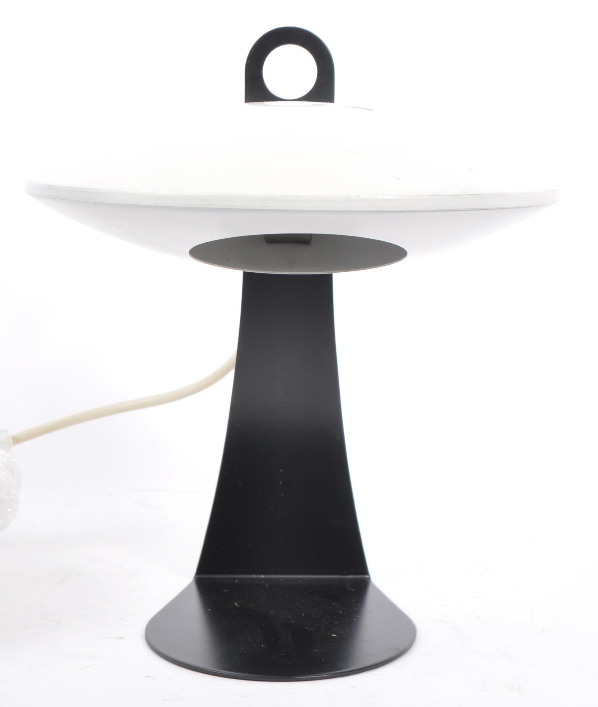 RETRO 1980S ALUMINIUM MUSHROOM DESK LIGHT LAMP - Image 2 of 5