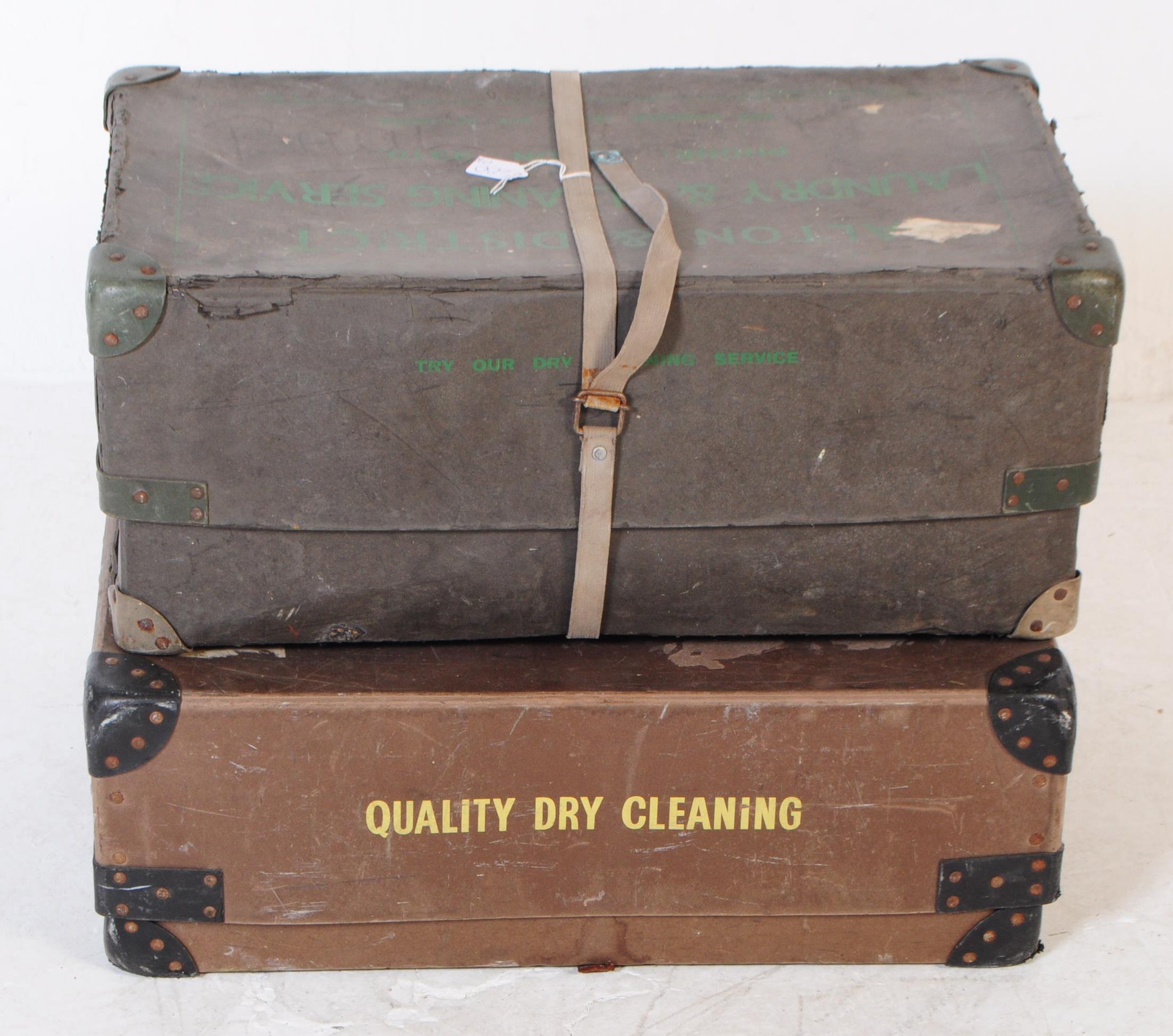 ALTON DRY CLEANING & OTHER MID CENTURY LAUNDRY STORAGE BOXES - Image 3 of 6