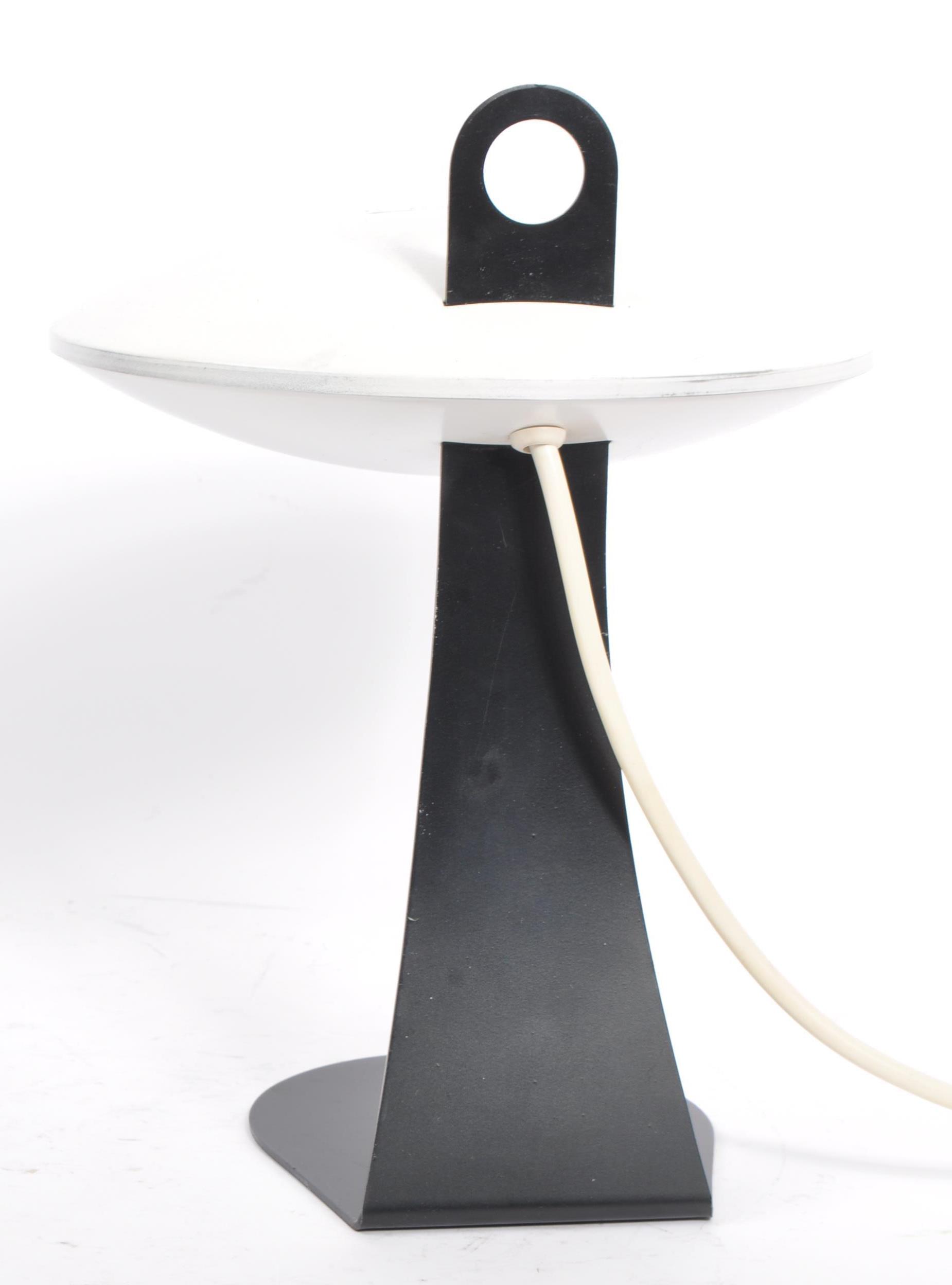 RETRO 1980S ALUMINIUM MUSHROOM DESK LIGHT LAMP - Image 4 of 5