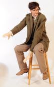 LATE 20TH CENTURY LIFE SIZE SEATED COUNTRY GENT MANNEQUIN