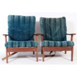 PAIR OF MID CENTURY HEALS LONDON MANNER ARMCHAIRS