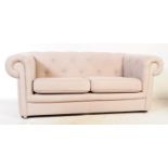 CONTEMPORARY CHESTERFIELD TWO SEATER SOFA SETTEE