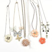 LARGE COLLECTION OF MODERN COSTUME JEWELLERY