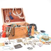 ASSORTED COSTUME JEWELLERY & WATCHES