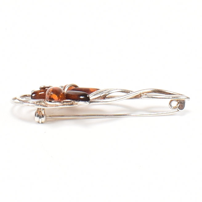 COLLECTION OF 925 SILVER AMBER & AMBER STYLE JEWELLERY - Image 2 of 4