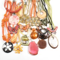 LARGE COLLECTION OF MODERN COSTUME JEWELLERY