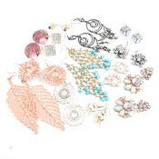 LARGE COLLECTION OF MODERN COSTUME JEWELLERY