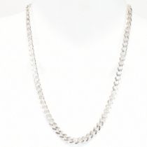 HALLMARKED 925 SILVER CURB LINK CHAIN