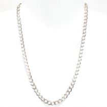 HALLMARKED 925 SILVER CURB LINK CHAIN