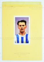 CIGARETTE / TRADE CARDS - ORIGINAL ARTWORK - BOBBY ROBSON