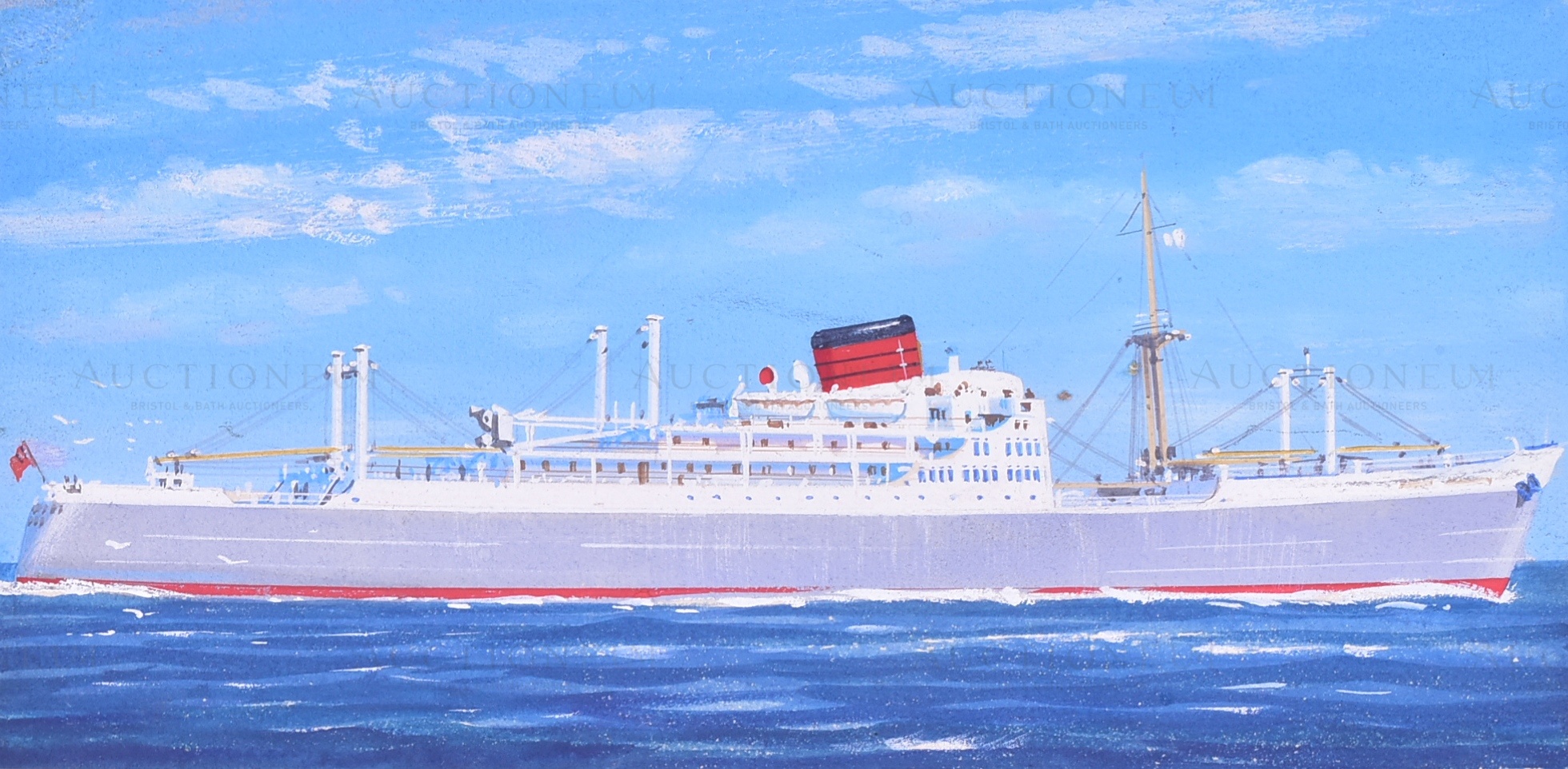 RICHARD WARD - PLAYER'S (1960) - SHIPPING - ORIGINAL ARTWORK - Image 3 of 6