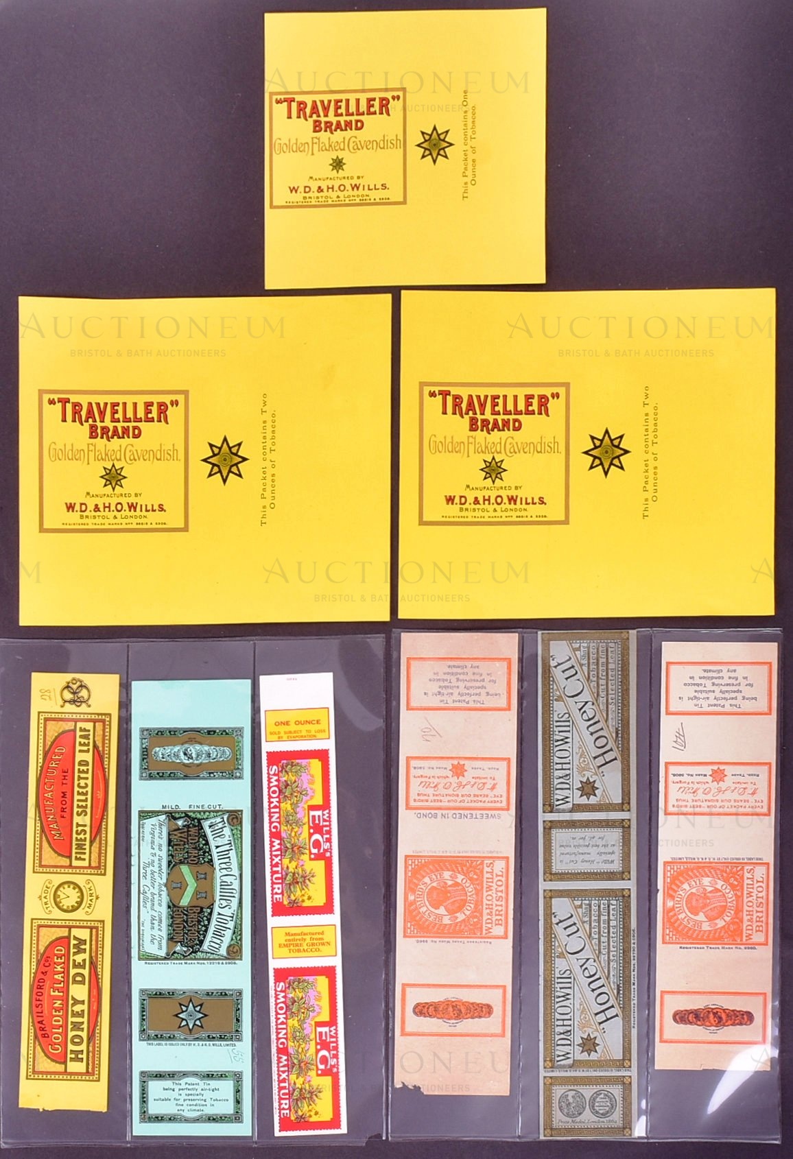 MARDON, SON & HALL - 19TH / 20TH CENTURY PACKET / LABEL DESIGNS