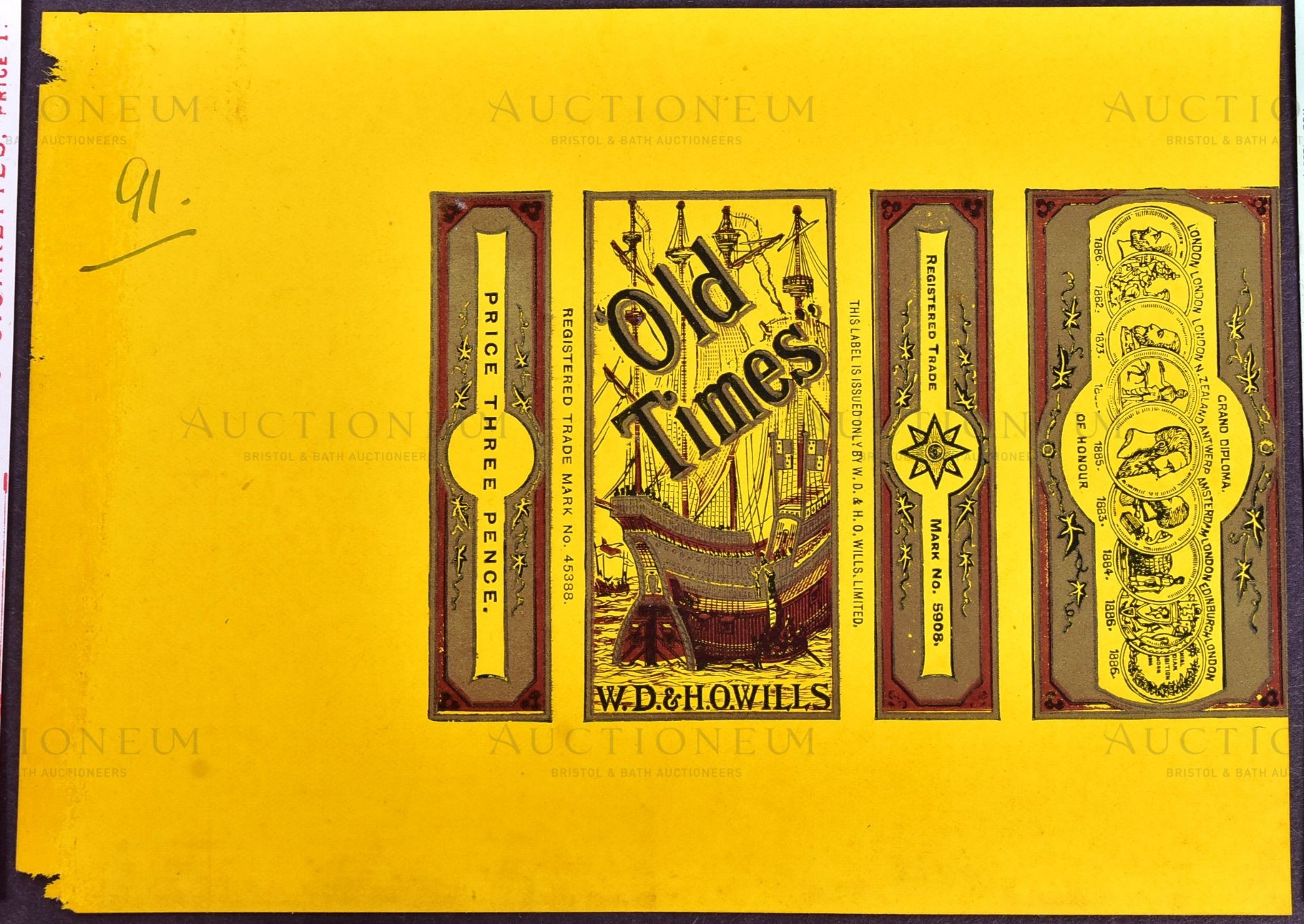 MARDON, SON & HALL - EARLY 20TH CENTURY CIGARETTE PACKET DESIGNS - Bild 5 aus 7