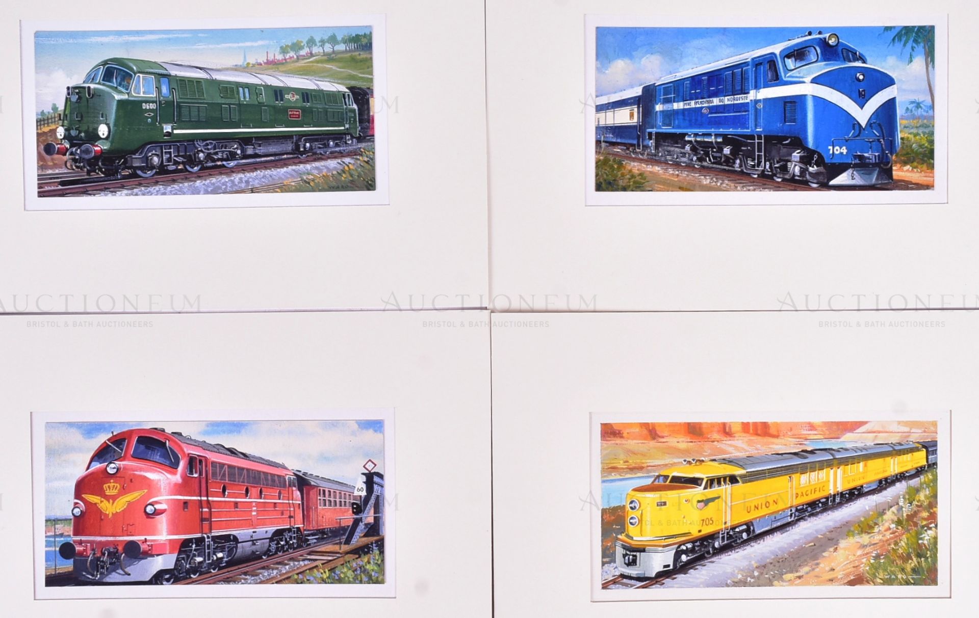 RICHARD WARD - LOCOMOTIVE ARTWORKS - Image 2 of 6