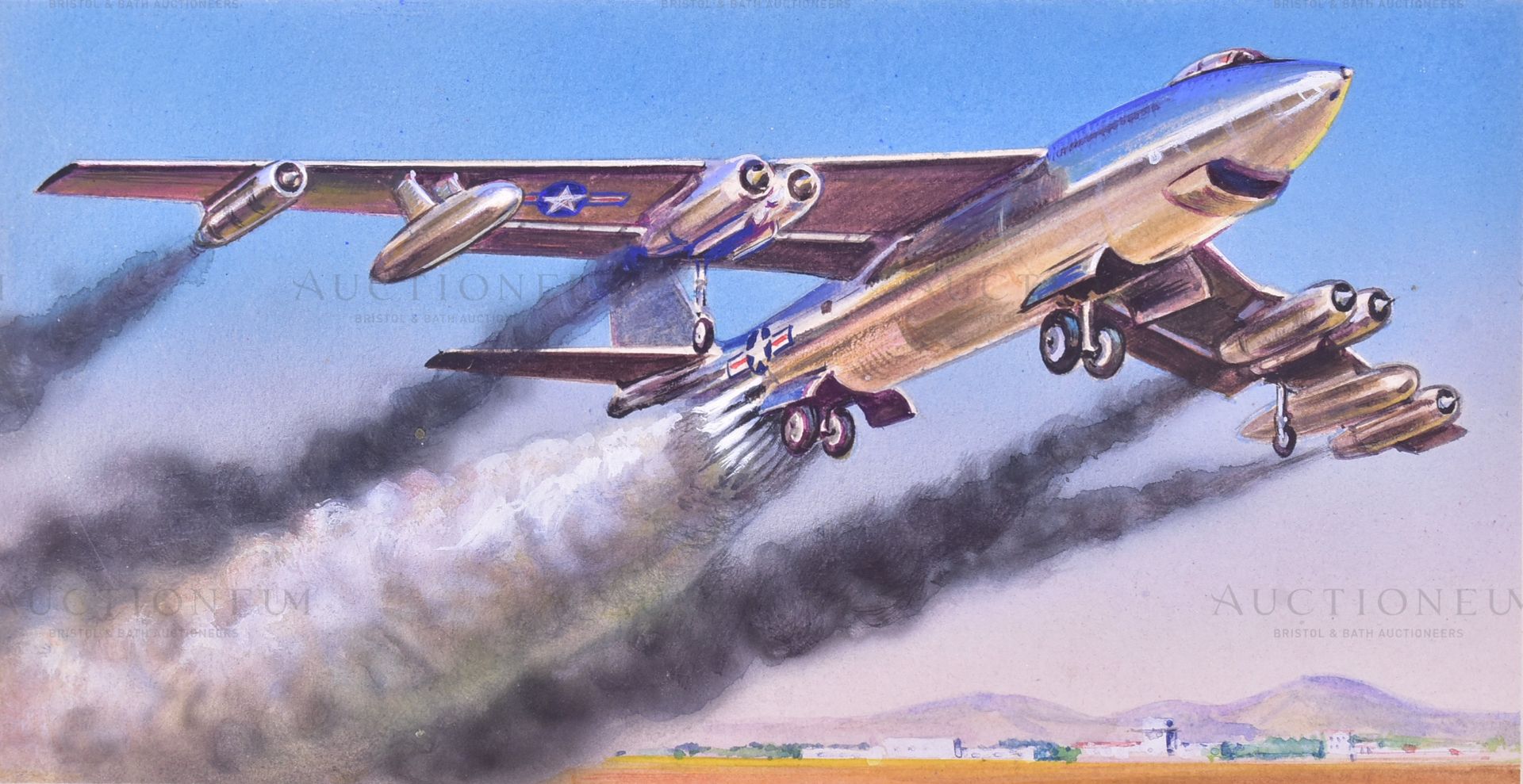 RICHARD WARD - MILITARY AIRCRAFT ARTWORKS - Image 2 of 6