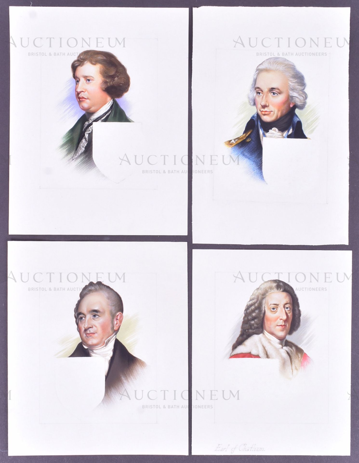 HISTORICAL PORTRAITS - ORIGINAL ARTWORKS