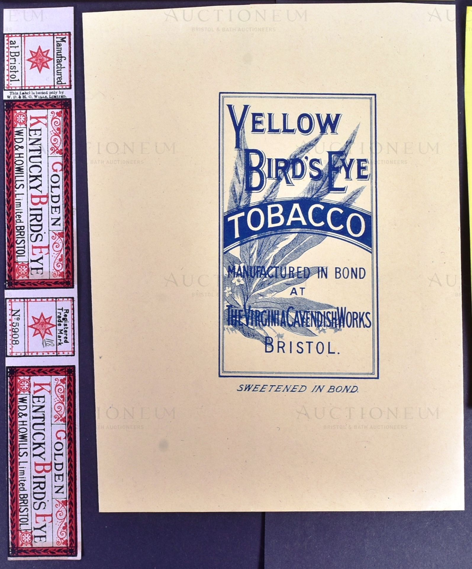 MARDON, SON & HALL - EARLY 20TH CENTURY CIGARETTE PACKET / LABEL DESIGNS - Bild 2 aus 6