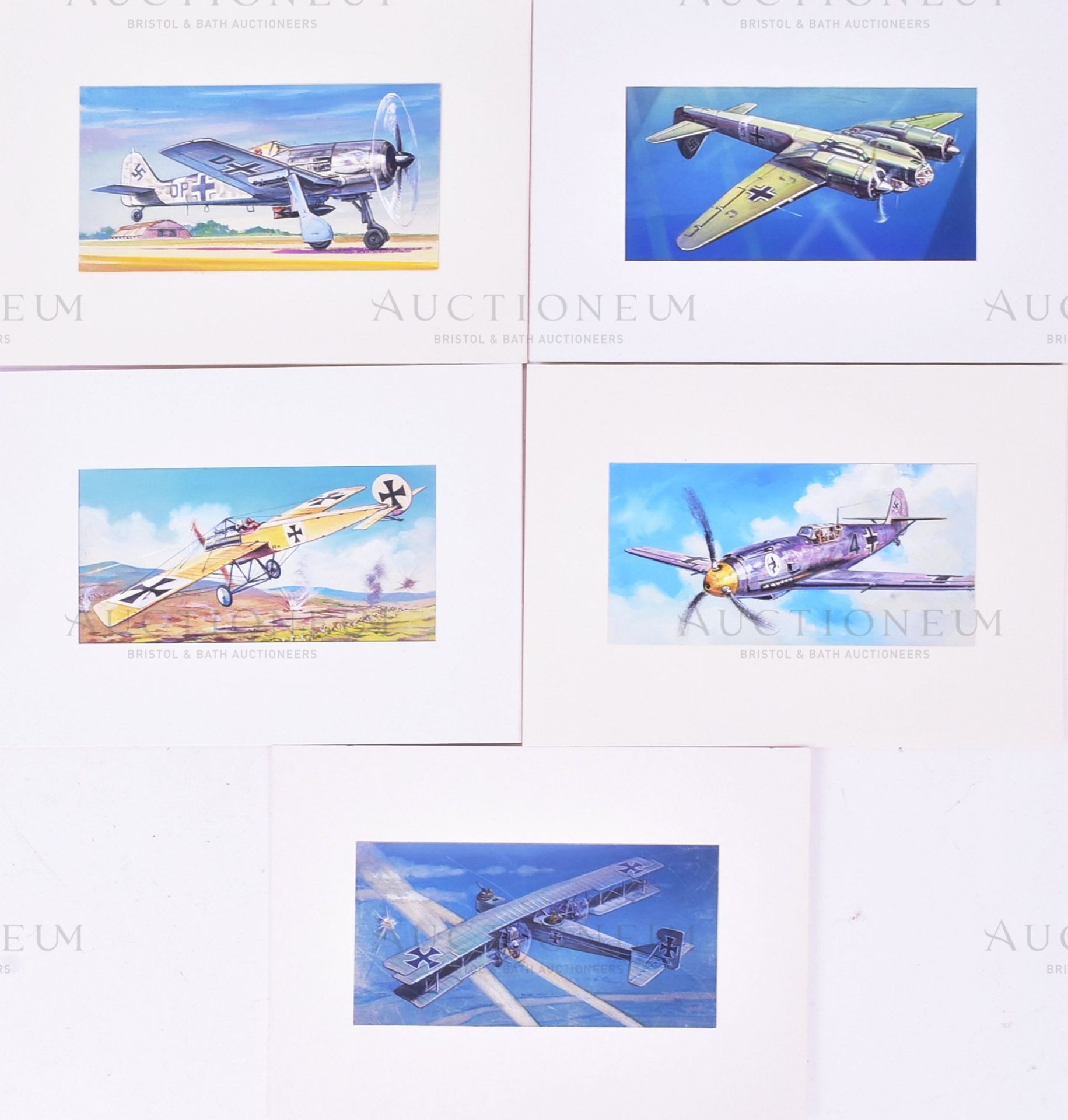 RICHARD WARD - MILITARY AIRCRAFT ARTWORKS