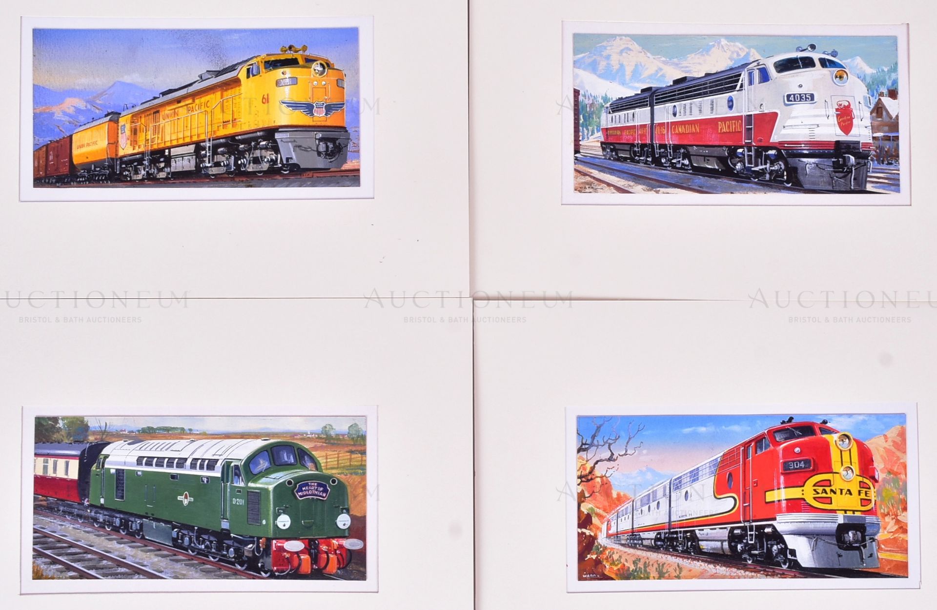 RICHARD WARD - LOCOMOTIVE ARTWORKS - Image 3 of 6