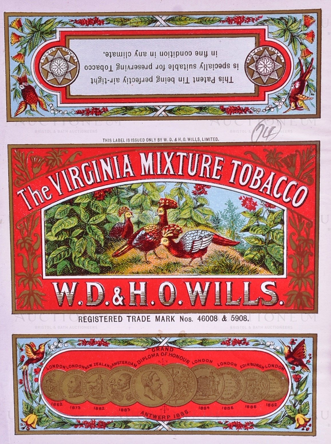 MARDON, SON & HALL - EARLY 20TH CENTURY CIGARETTE PACKET / LABEL DESIGNS - Image 4 of 6