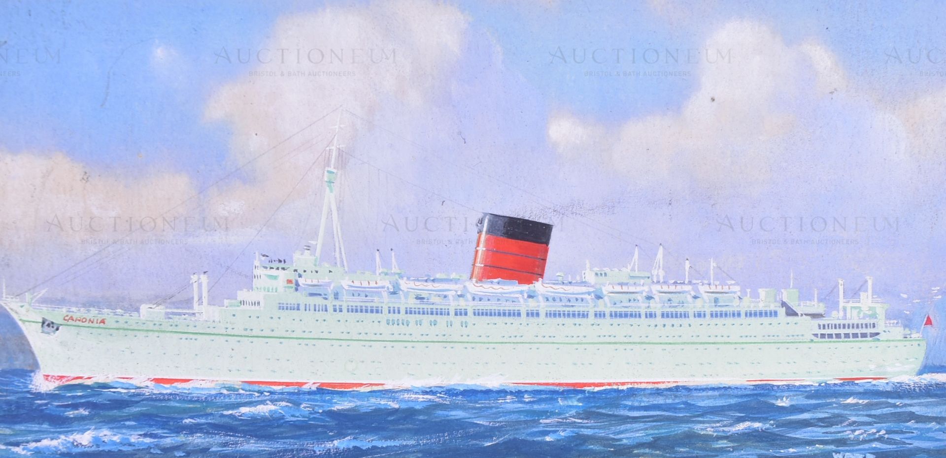 RICHARD WARD - PLAYER'S (1960) - SHIPPING - ORIGINAL ARTWORK - Image 3 of 6