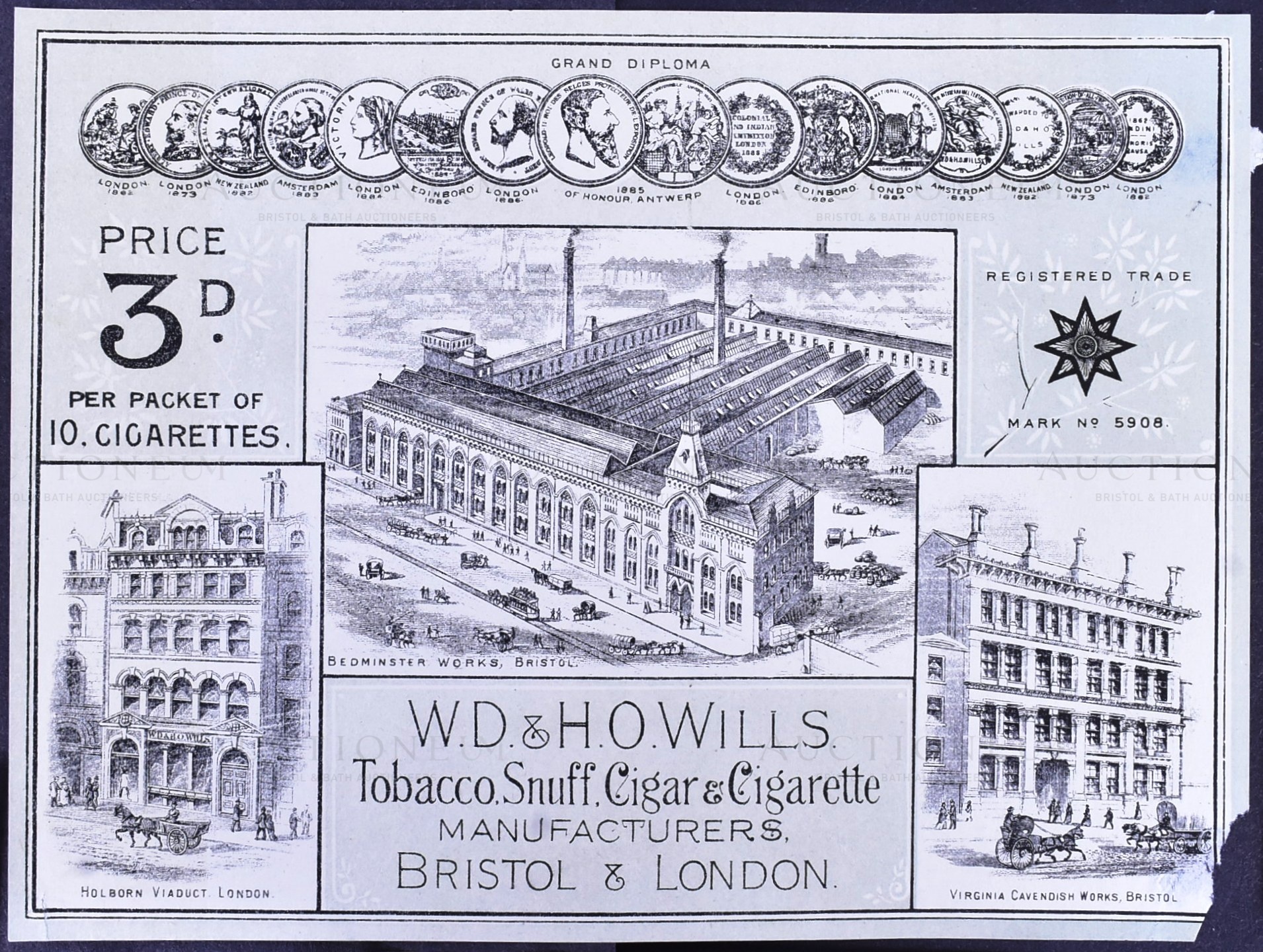 MARDON, SON & HALL - 19TH & 20TH CENTURY TOBACCO PACKET / LABEL DESIGNS - Image 3 of 7