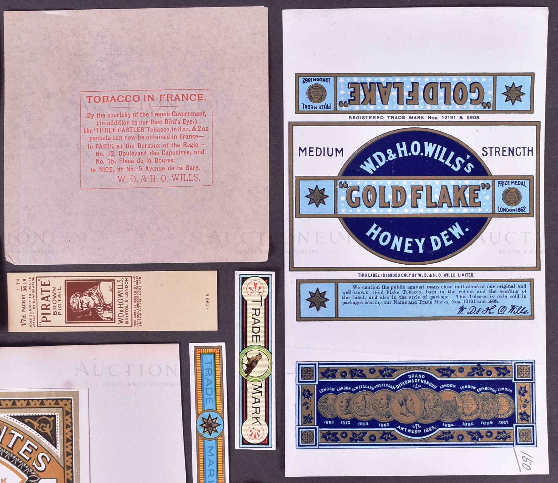MARDON, SON & HALL - LATE 19TH / EARLY 20TH CENTURY CIGARETTE PACKET DESIGNS - Image 5 of 6