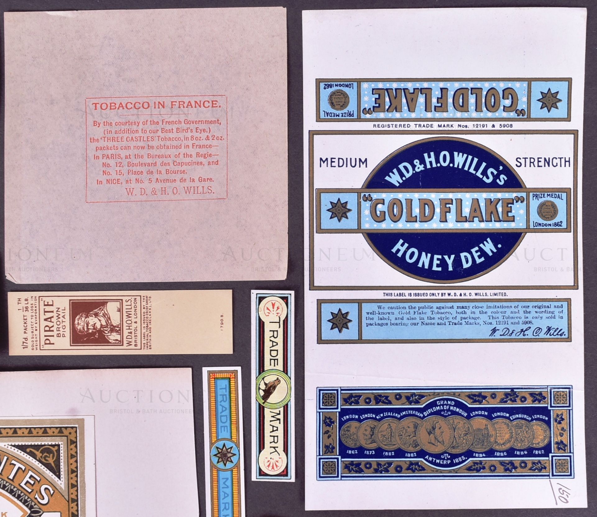 MARDON, SON & HALL - LATE 19TH / EARLY 20TH CENTURY CIGARETTE PACKET DESIGNS - Bild 5 aus 6