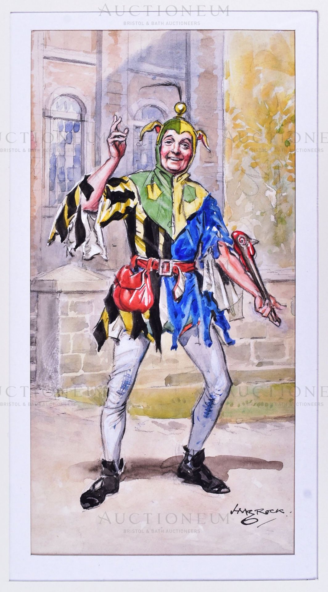 HENRY MATTHEW BROCK (1875 - 1960) - ORIGINAL CIGARETTE CARD ARTWORK