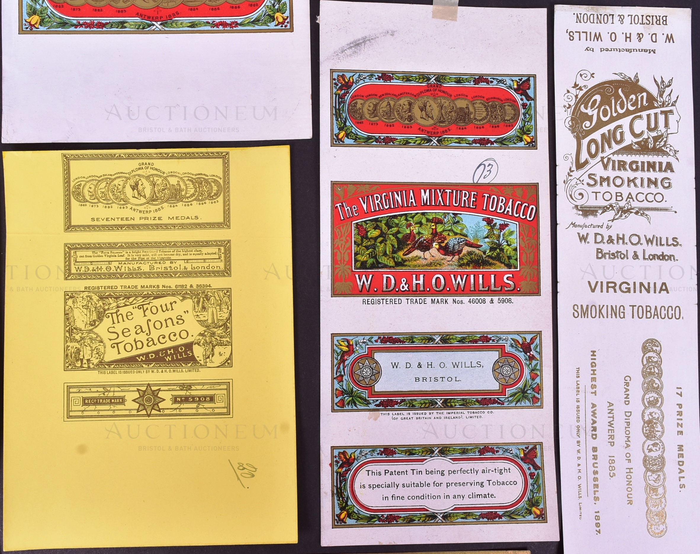 MARDON, SON & HALL - EARLY 20TH CENTURY CIGARETTE PACKET / LABEL DESIGNS - Image 6 of 6