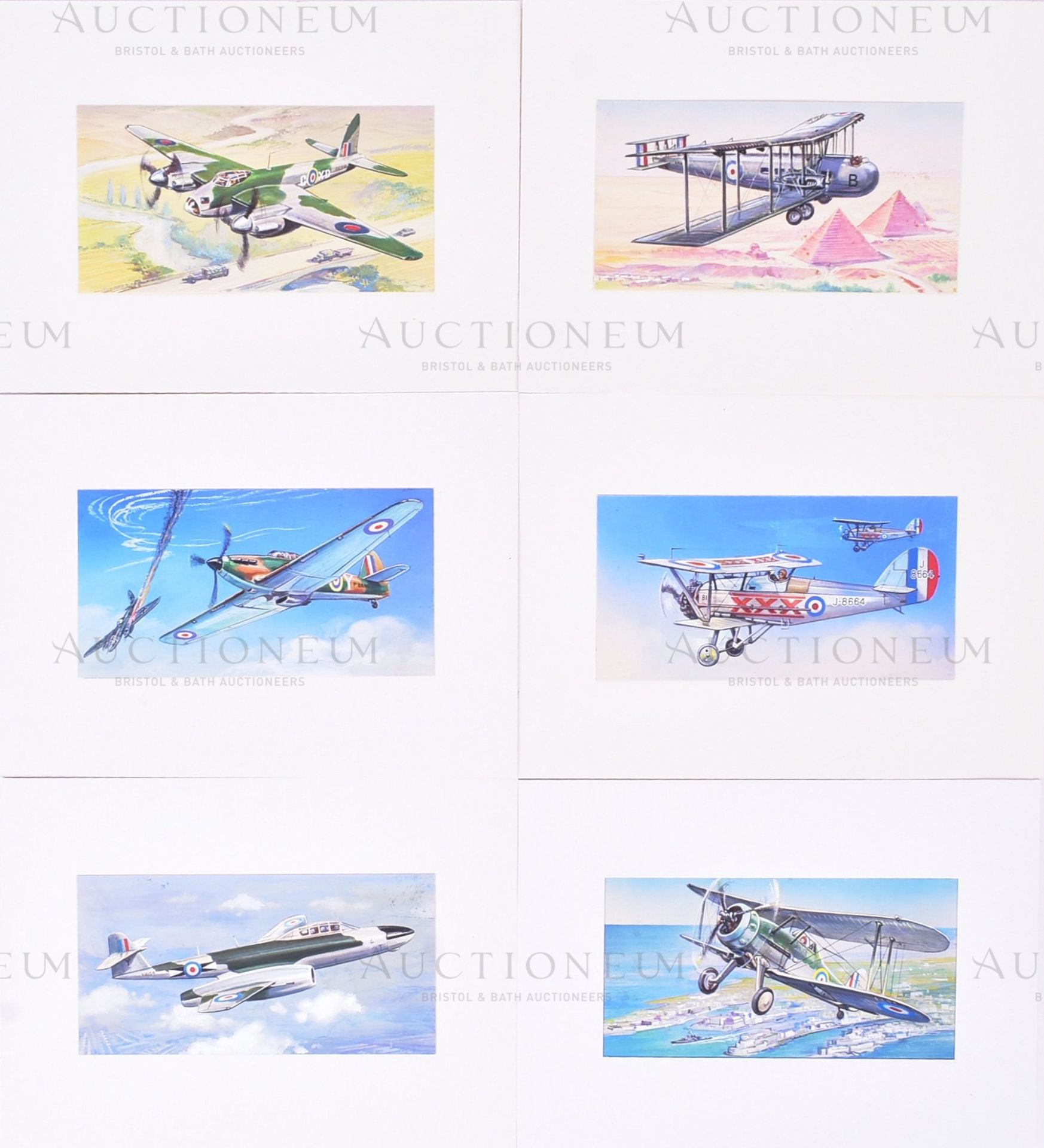 RICHARD WARD - MILITARY AIRCRAFT ARTWORKS