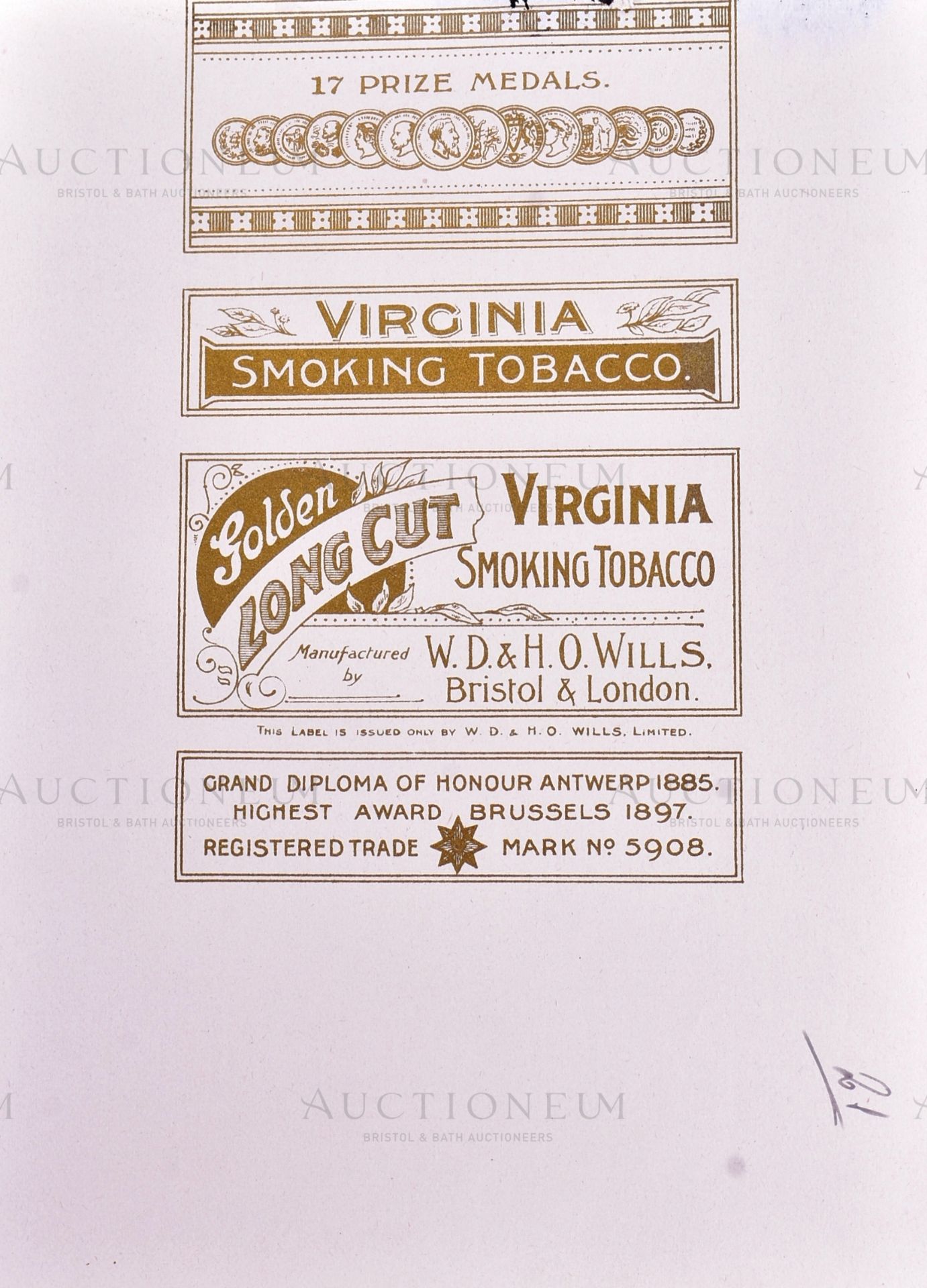 MARDON, SON & HALL - EARLY 20TH CENTURY CIGARETTE PACKET DESIGNS - Bild 6 aus 8