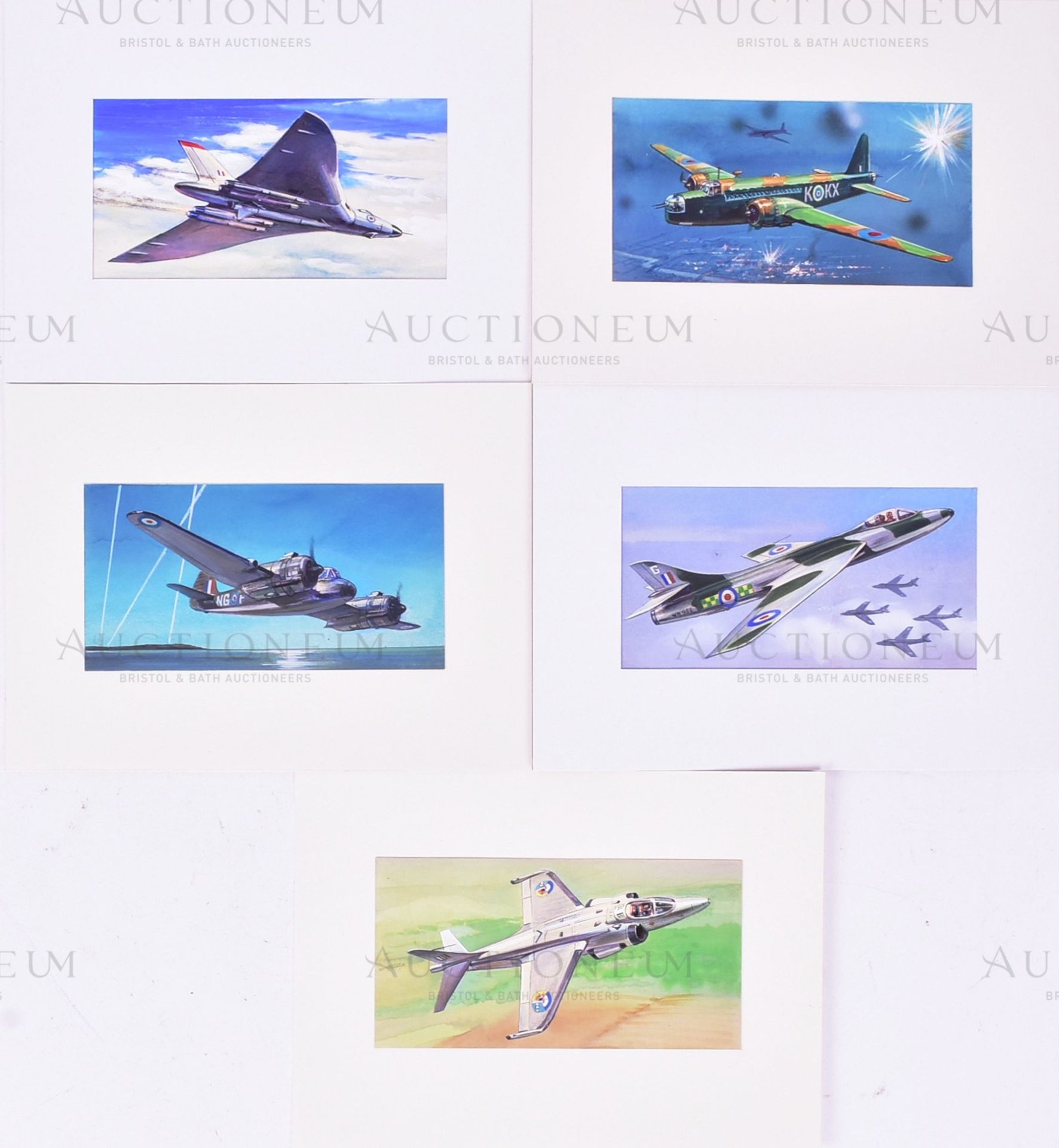 RICHARD WARD - MILITARY AIRCRAFT ARTWORKS