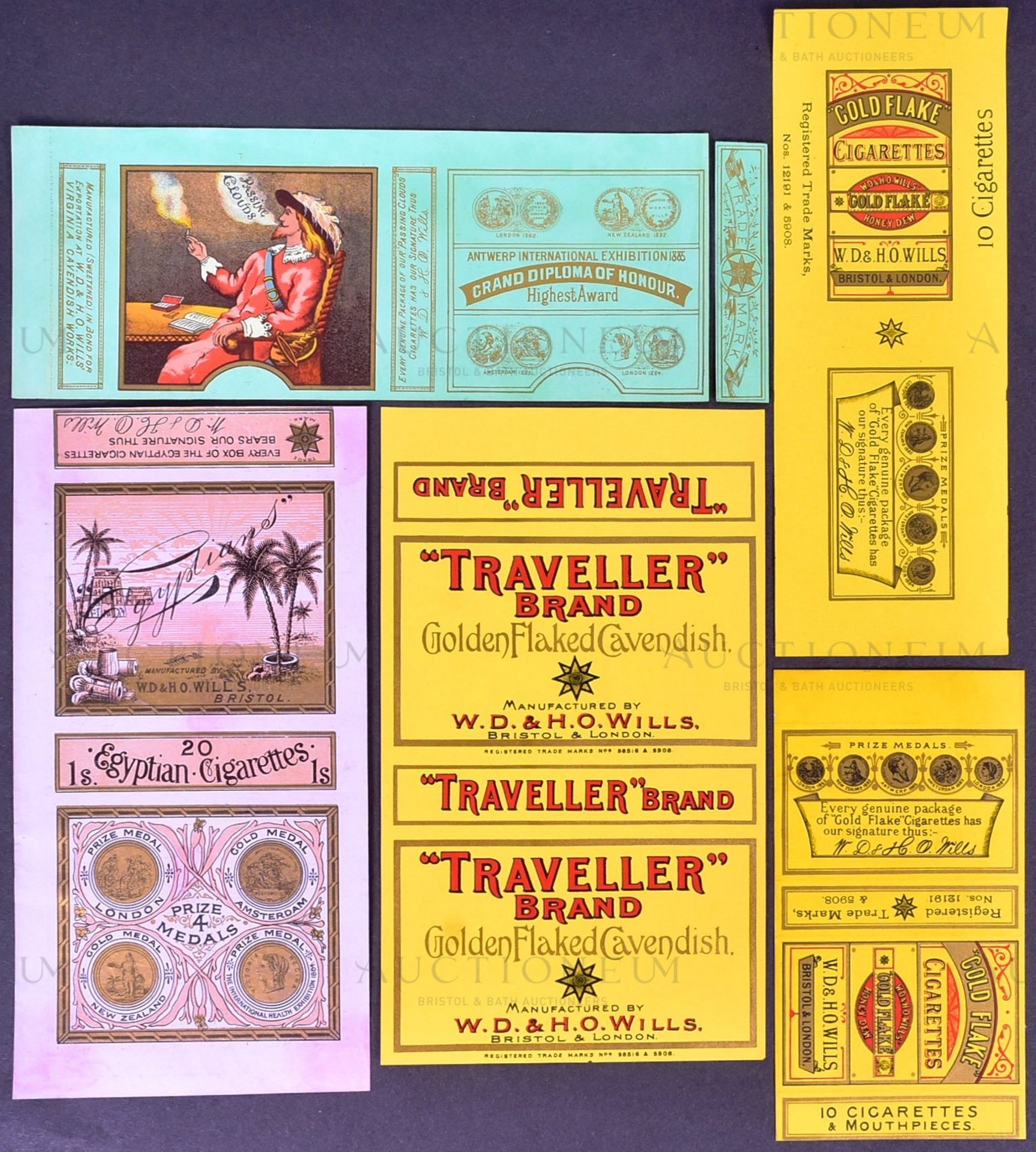 MARDON, SON & HALL - EARLY 20TH CENTURY CIGARETTE PACKET DESIGNS