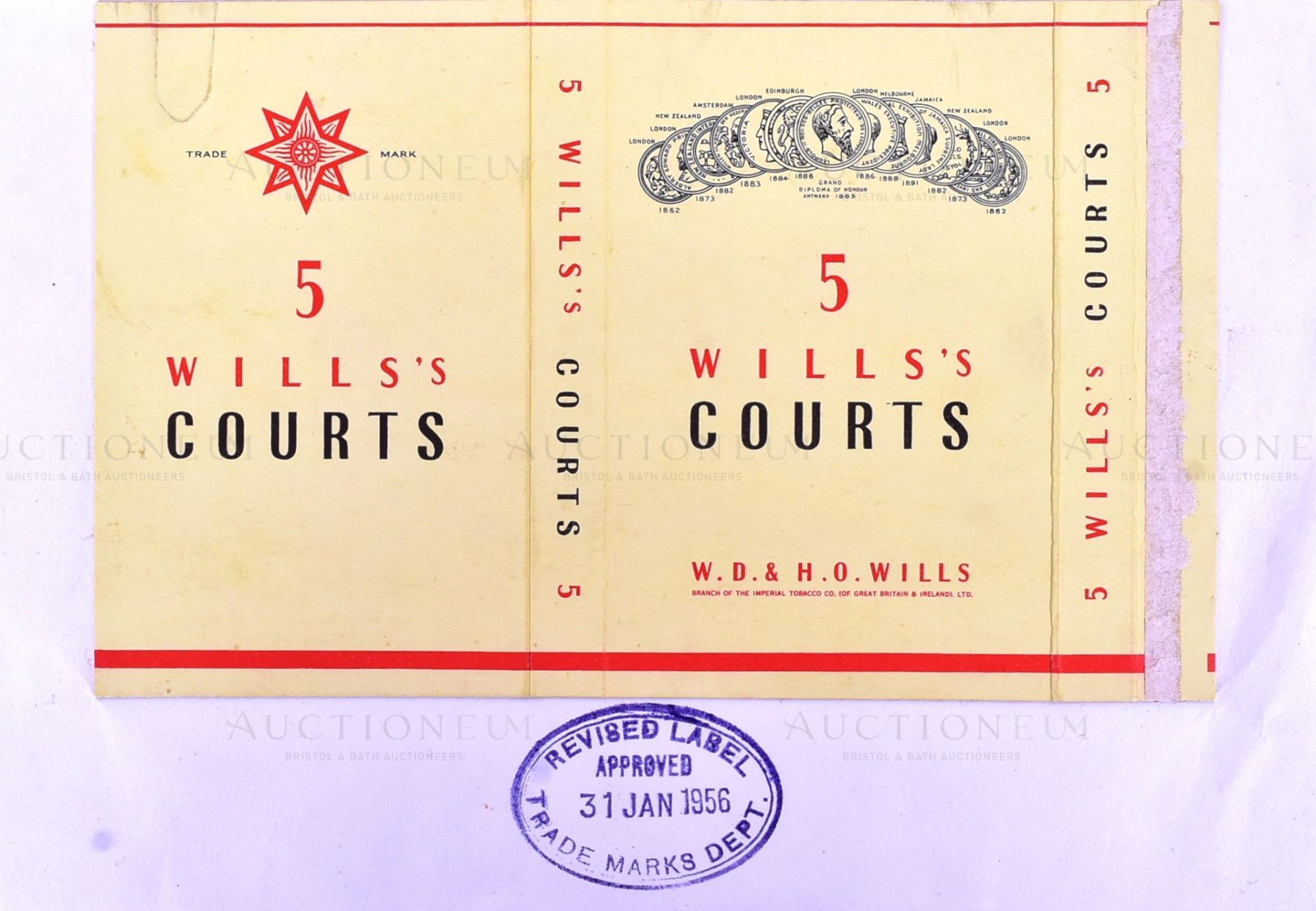 MARDON, SON & HALL - EARLY 20TH CENTURY CIGARETTE / CIGAR PACKET DESIGNS - Bild 2 aus 7