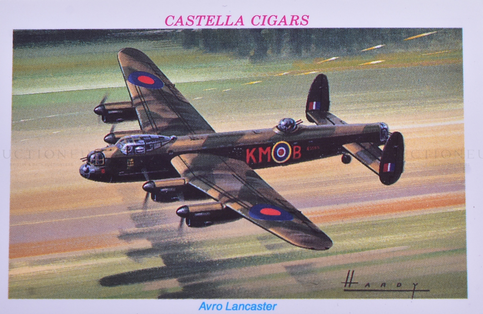 WILFRED HARDY - CASTELLA CIGARS - ORIGINAL ARTWORK - Image 5 of 6