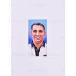 CIGARETTE / TRADE CARDS - ORIGINAL ARTWORK - TOMMY LAWTON