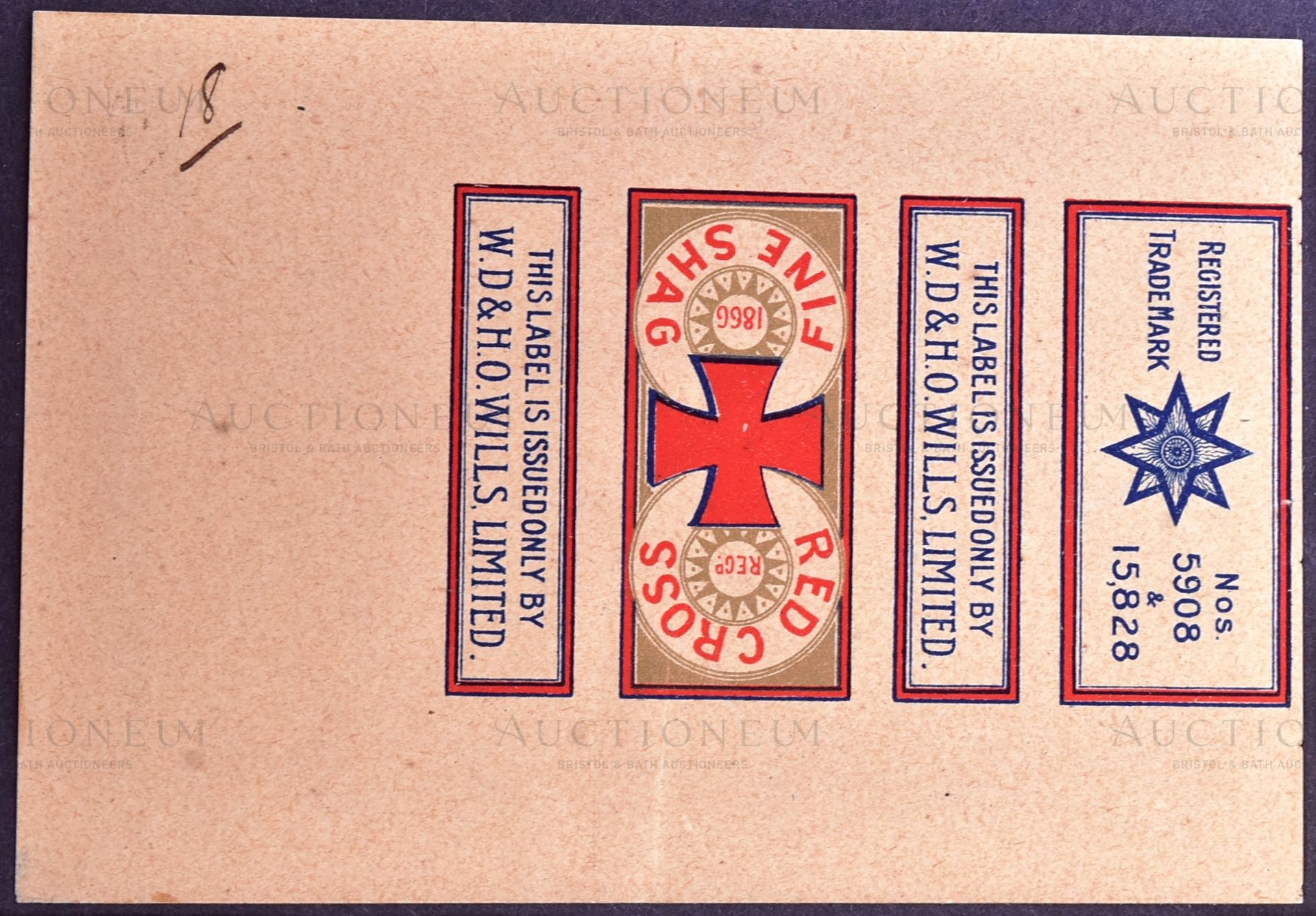 MARDON, SON & HALL - EARLY 20TH CENTURY CIGARETTE PACKET DESIGNS - Image 3 of 7