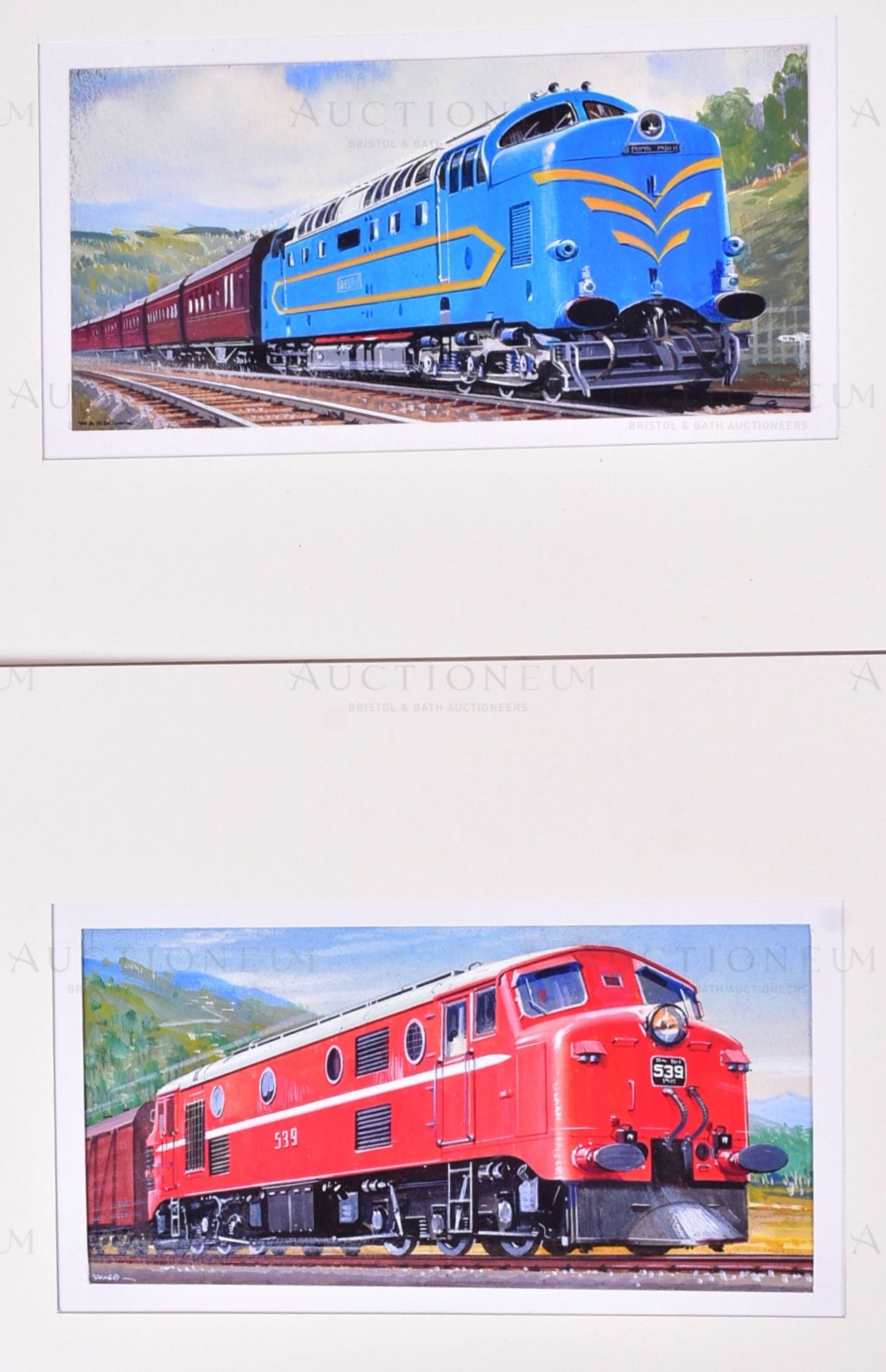 RICHARD WARD - LOCOMOTIVE ARTWORKS - Image 4 of 6