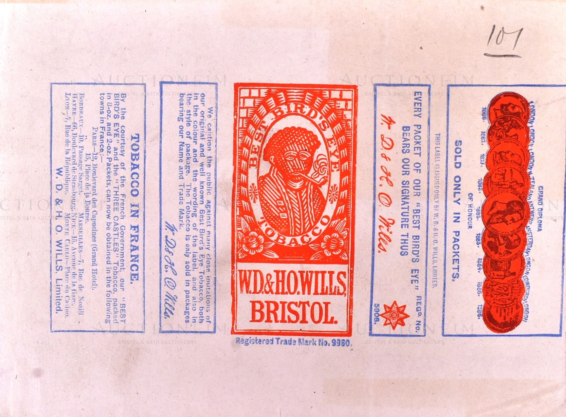 MARDON, SON & HALL - 19TH / 20TH CENTURY CIGARETTE PACKET DESIGNS - Bild 2 aus 5