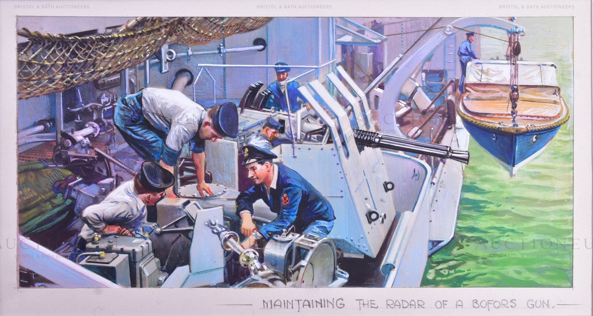 SHIPS, BOATS AND LINERS - ORIGINAL ARTWORKS - Image 5 of 7