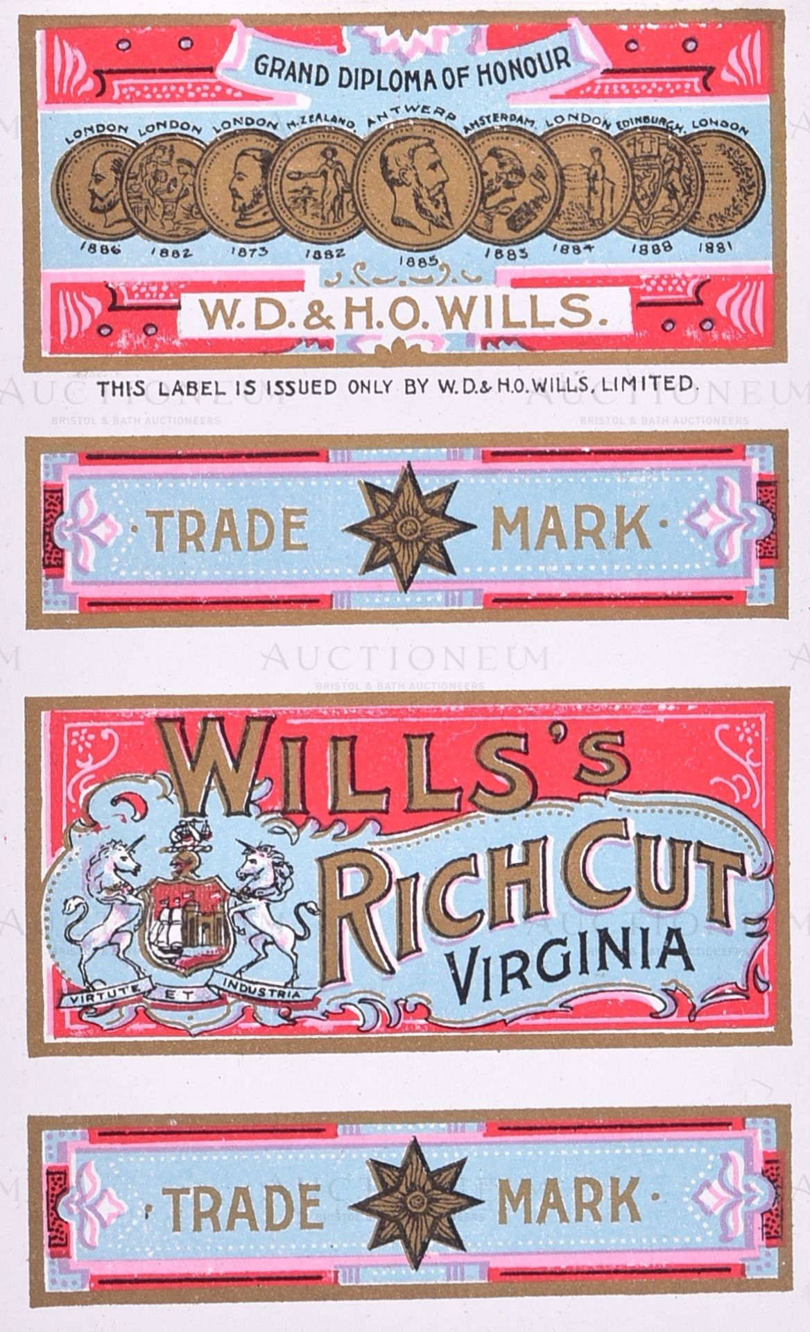MARDON, SON & HALL - EARLY 20TH CENTURY CIGARETTE PACKET DESIGNS - Image 3 of 7
