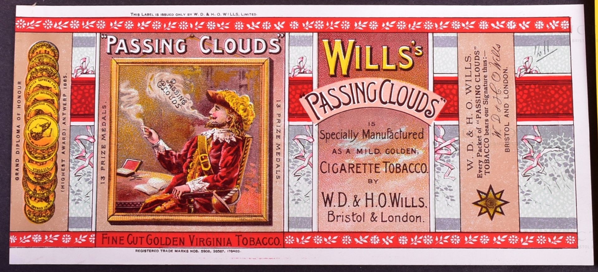 MARDON, SON & HALL - 19TH / 20TH CENTURY CIGARETTE PACKET / LABEL DESIGNS - Image 3 of 5