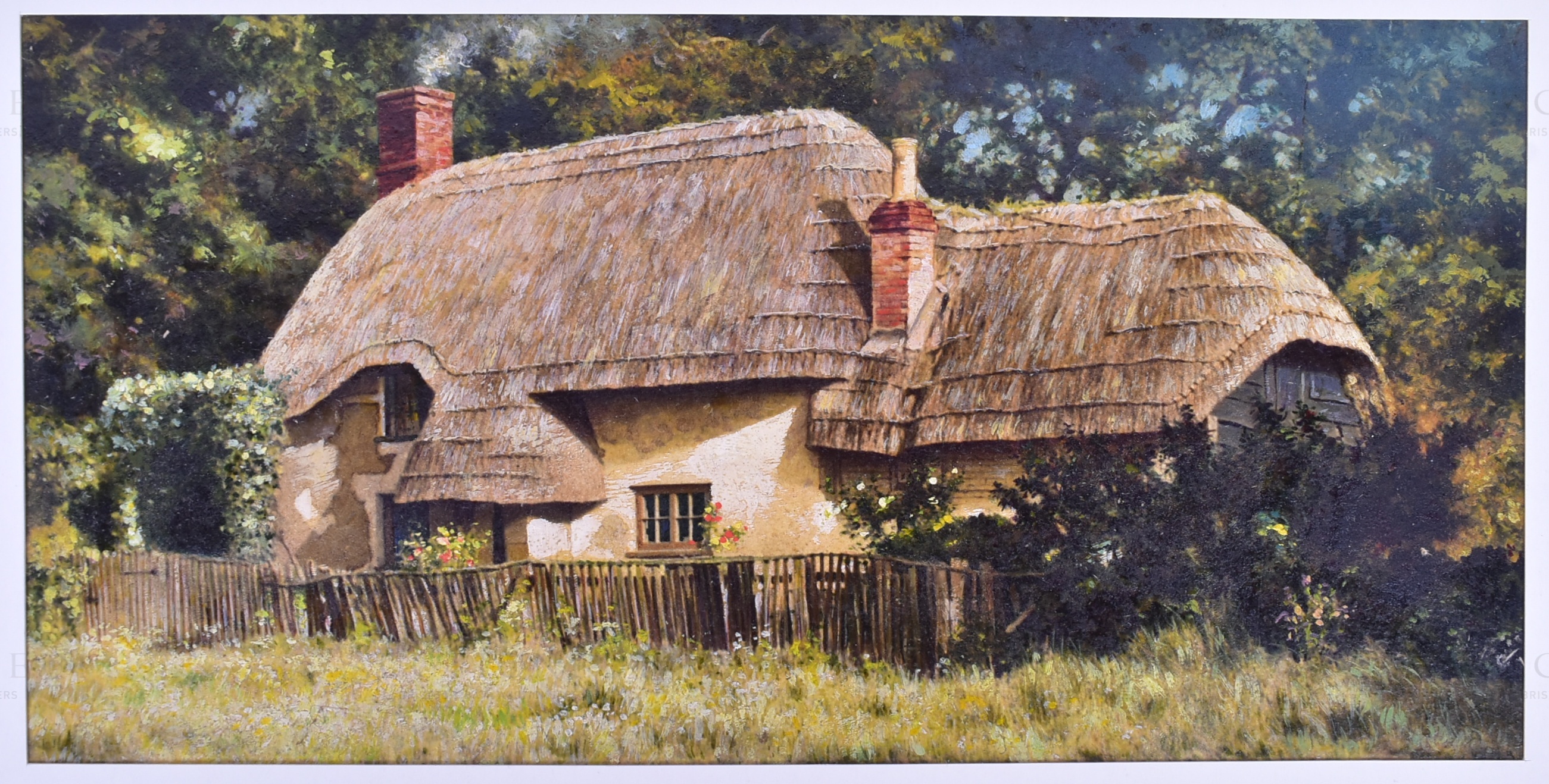 PLAYER'S - COTTAGE ARCHITECTURE (1946) - ORIGINAL ARTWORK - Image 3 of 6