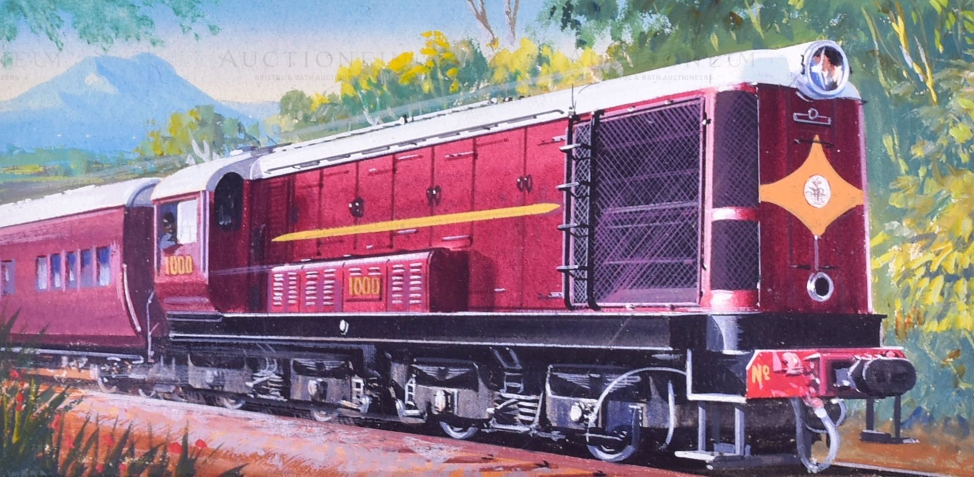 RICHARD WARD - LOCOMOTIVE ARTWORKS - Image 5 of 7