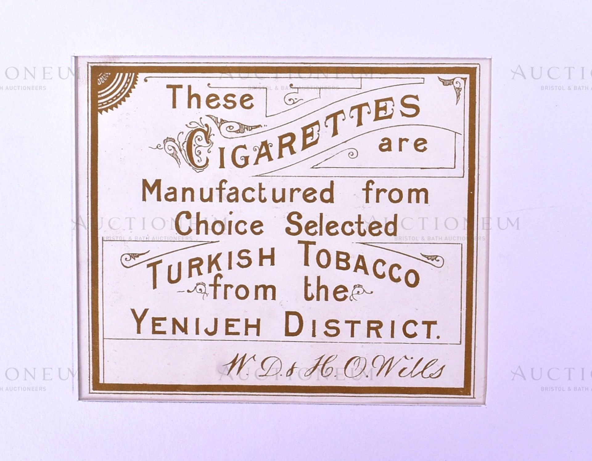 MARDON, SON & HALL - EARLY 20TH CENTURY CIGARETTE PACKET DESIGNS - Image 2 of 6