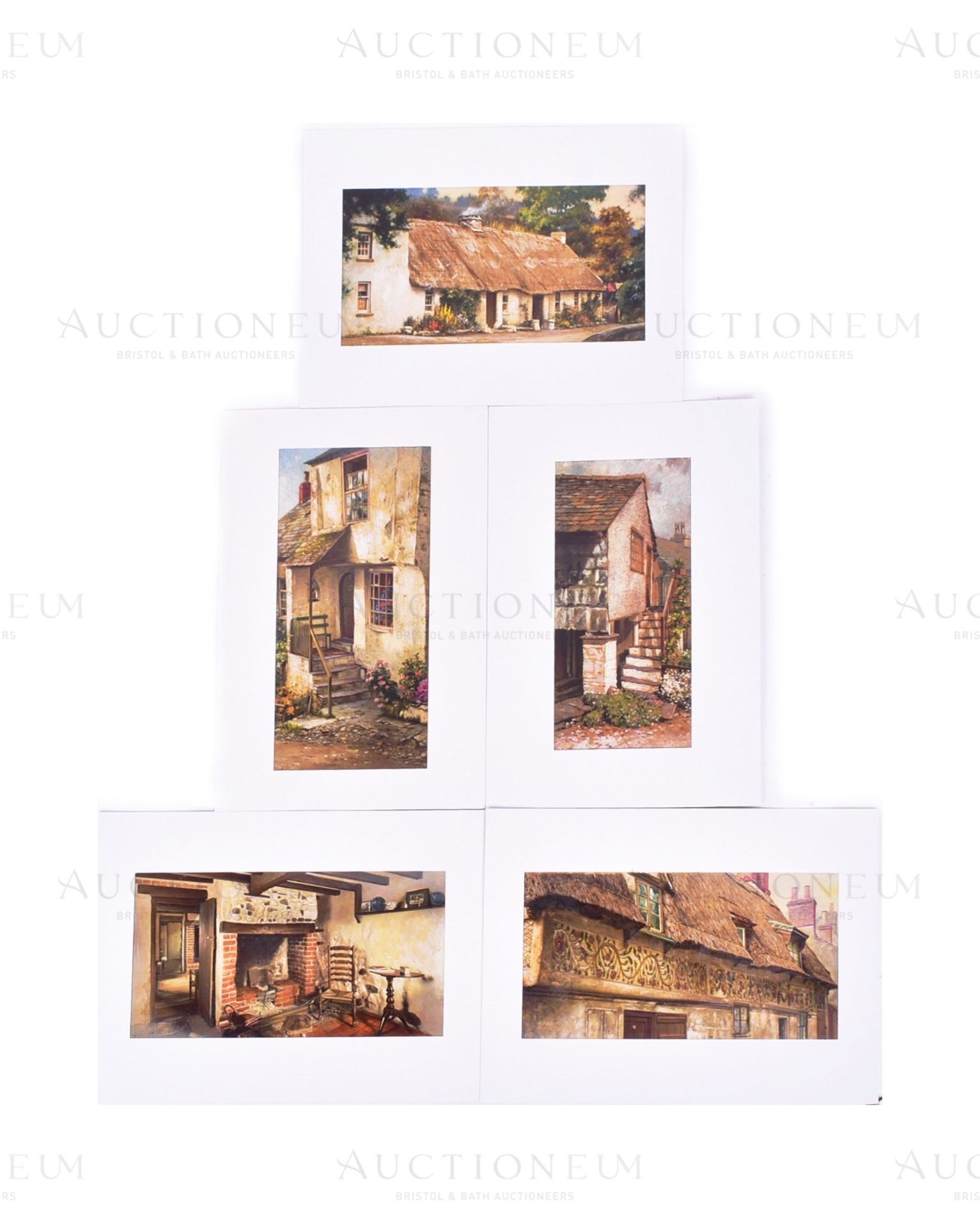 PLAYER'S - COTTAGE ARCHITECTURE (1946) - ORIGINAL ARTWORK